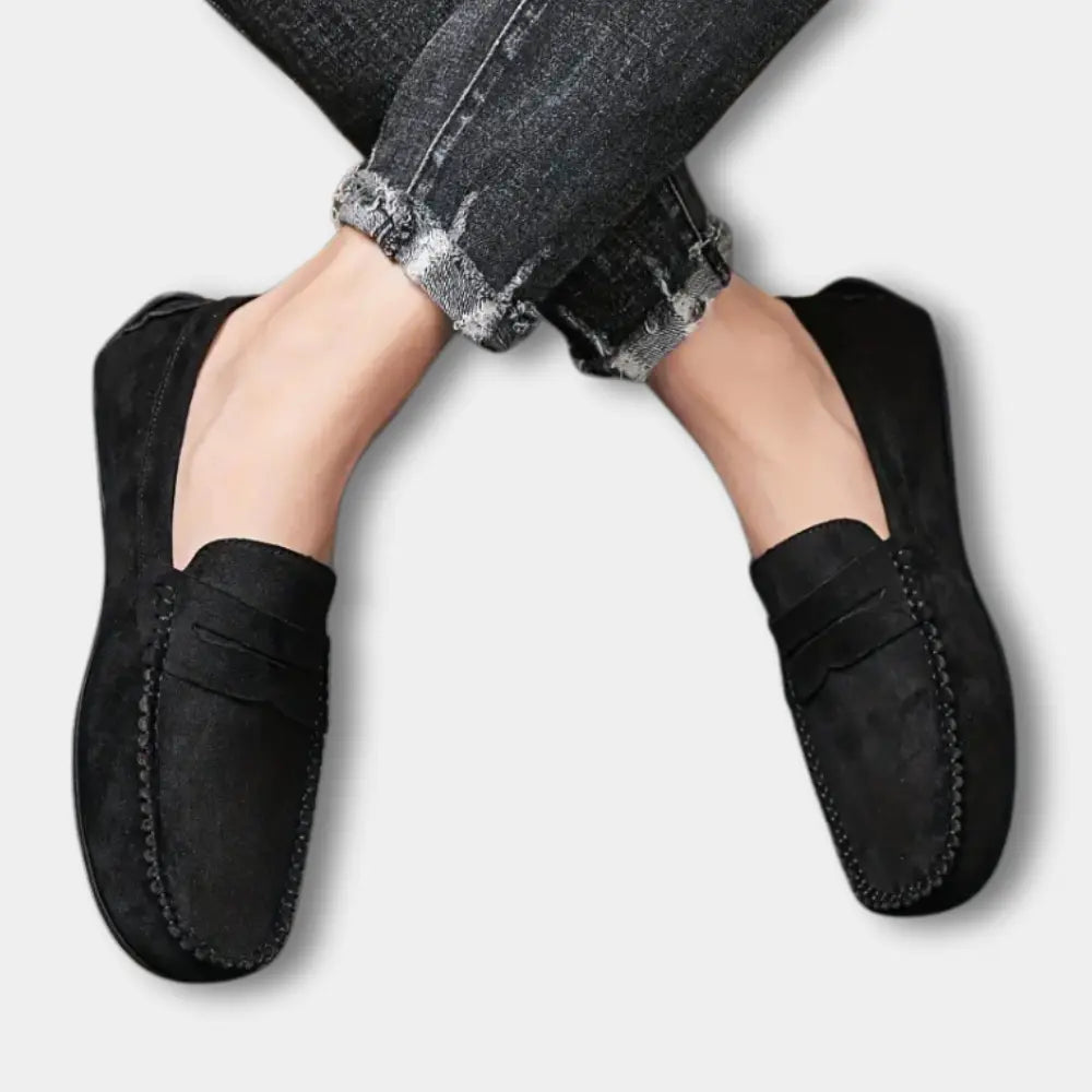Loafer mit Mokassin-Naht und flexibler Sohle für Herren – Oren