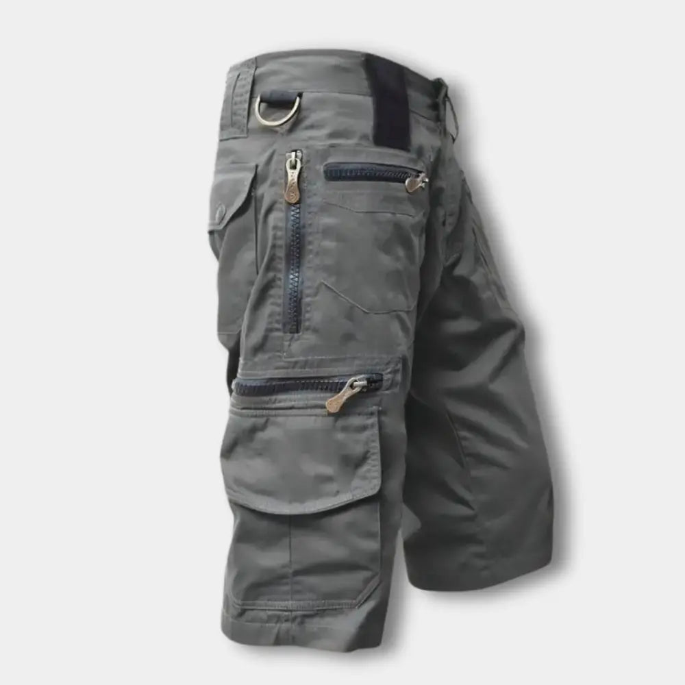 Cargoshorts mit mehreren Reißverschlusstaschen für Herren – Mcclure