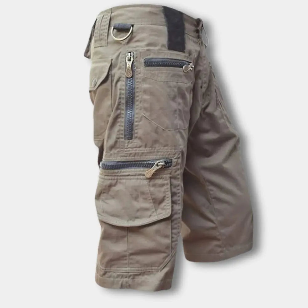 Cargoshorts mit mehreren Reißverschlusstaschen für Herren – Mcclure
