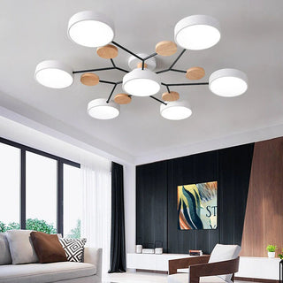 Moderne Flush-Mount LED- Deckenleuchte