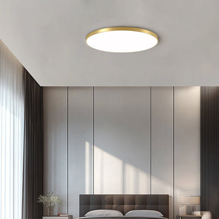 Zeitgenössische Runde LED-Deckenleuchte für Wohn- oder Schlafzimmer