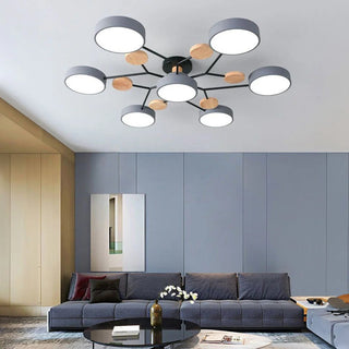 Moderne Flush-Mount LED- Deckenleuchte