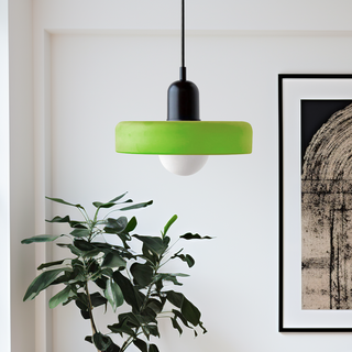 Moderne Glas Pendelleuchte Art Déco Design für Esszimmer und Wohnzimmer