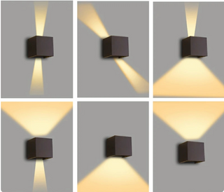 Kompakte LED-Wandleuchte kabellos für stilvolle Beleuchtung