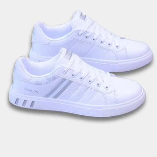 Schlichte Low-Top Sneakers mit Streifen-Detail für Herren – Theodore