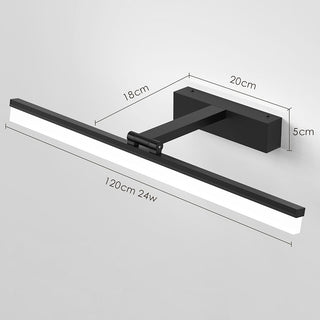 Moderne LED-Wandleuchte für Bad und Wohnbereiche