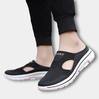 Sportliche Sandalen mit atmungsaktiven Mesh-Einsätzen für Herren – Otto