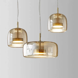 Moderne Minimalistische Glas-Hängeleuchte – Deckenbeleuchtung