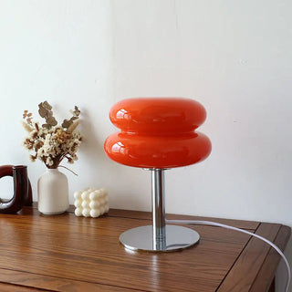 Glas Tischlampe Retro Design – Moderne Schreibtischlampe
