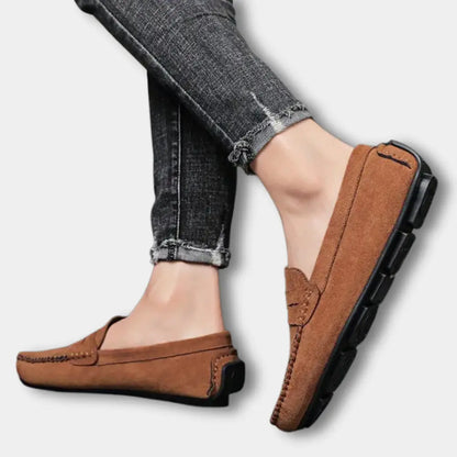 Loafer mit Mokassin-Naht und flexibler Sohle für Herren – Oren