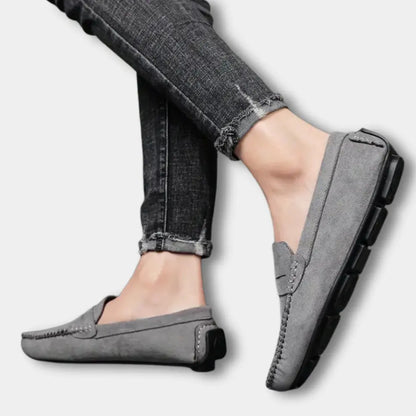Loafer mit Mokassin-Naht und flexibler Sohle für Herren – Oren