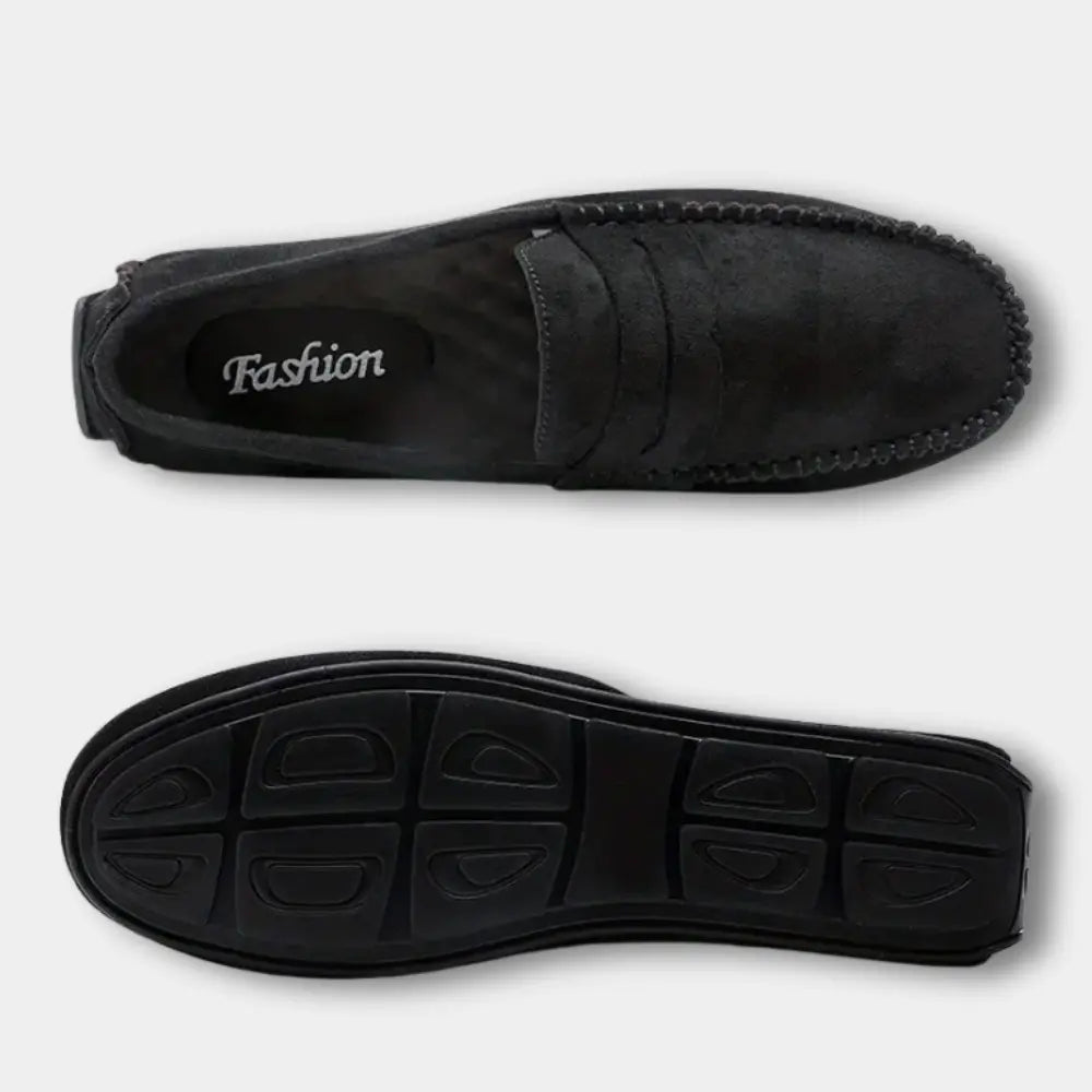 Loafer mit Mokassin-Naht und flexibler Sohle für Herren – Oren