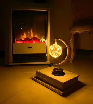 Tragbare Mondlampe Tischleuchte fürs Schlafzimmer