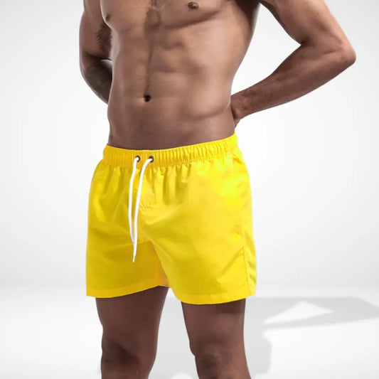 Kurze Badeshorts mit Tunnelzugbund für Herren – Jack