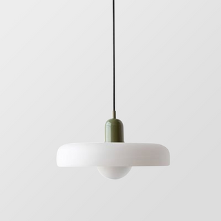 Moderne Glas Pendelleuchte Art Déco Design für Esszimmer und Wohnzimmer