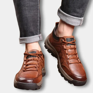 Flexibler Outdoor-Schnürstiefel mit Profilsohle für Herren – Jame