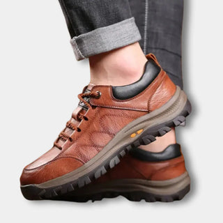 Flexibler Outdoor-Schnürstiefel mit Profilsohle für Herren – Jame