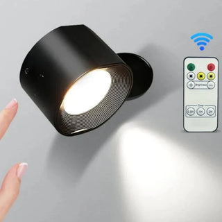 Moderne LED-Wandleuchte 360° drehbar Akku