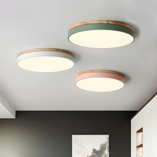 Helle Runde LED-Deckenleuchte für Wohnzimmer oder Schlafzimmer