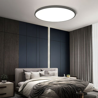 Zeitgenössische Runde LED-Deckenleuchte für Wohn- oder Schlafzimmer