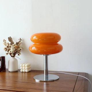 Glas Tischlampe Retro Design – Moderne Schreibtischlampe