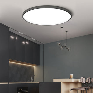 Zeitgenössische Runde LED-Deckenleuchte für Wohn- oder Schlafzimmer