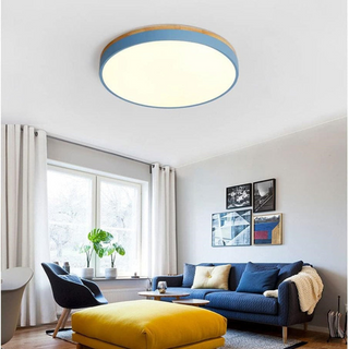 Helle Runde LED-Deckenleuchte für Wohnzimmer oder Schlafzimmer