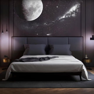 Mond-Projektions Deckenlampe Tischleuchte