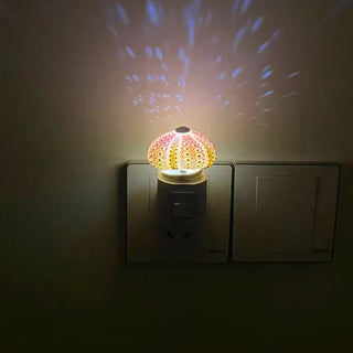 Elegantes DIY Seeigel Nachtlicht Lampe
