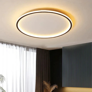 Zeitgenössische Runde LED-Deckenleuchte – Wohnzimmer Beleuchtung