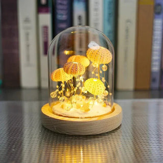Elegantes DIY Seeigel Nachtlicht Lampe