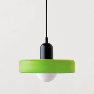 Moderne Glas Pendelleuchte Art Déco Design für Esszimmer und Wohnzimmer