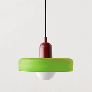 Moderne Glas Pendelleuchte Art Déco Design für Esszimmer und Wohnzimmer