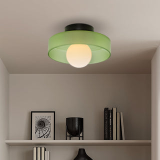 Sanfte LED Deckenleuchte für Flur und Wohnzimmer