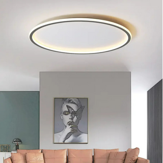 Zeitgenössische Runde LED-Deckenleuchte – Wohnzimmer Beleuchtung