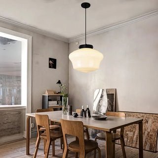 Wohnzimmer Geometrisches Milchglas Pendelleuchte