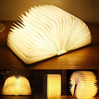Verzauberte Buchlampe LED Tischleuchte