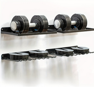 Vielseitiges Wandmontiertes regal mit Werkstatt