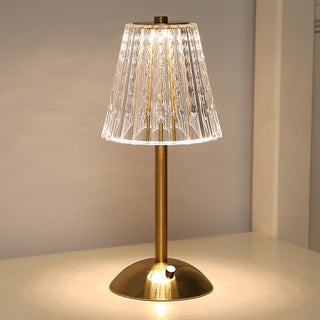 Raffinierte Goldene Kristallleuchte mit Schimmereffekt