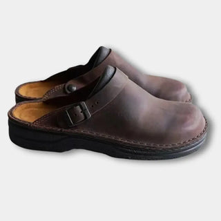 Sandalen mit geschlossenem Zehenbereich und Fersenriemen für Herren – Etta