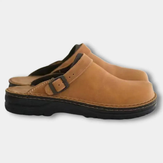 Sandalen mit geschlossenem Zehenbereich und Fersenriemen für Herren – Etta