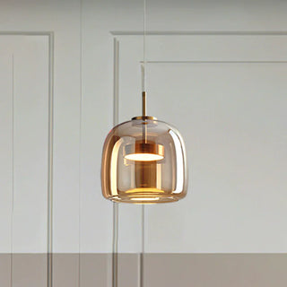 Moderne Minimalistische Glas-Hängeleuchte – Deckenbeleuchtung