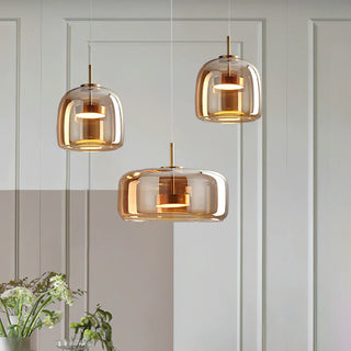 Moderne Minimalistische Glas-Hängeleuchte – Deckenbeleuchtung
