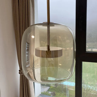 Moderne Minimalistische Glas-Hängeleuchte – Deckenbeleuchtung