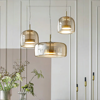 Moderne Minimalistische Glas-Hängeleuchte – Deckenbeleuchtung