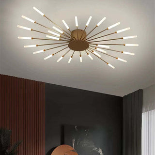 LED Feuerwerk Deckenleuchte Modern für Wohnzimmer
