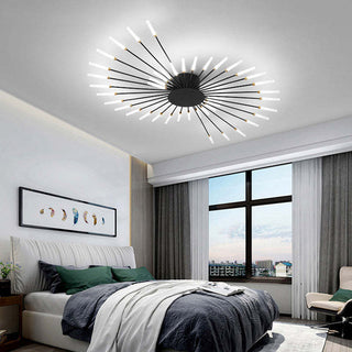 LED Feuerwerk Deckenleuchte Modern für Wohnzimmer