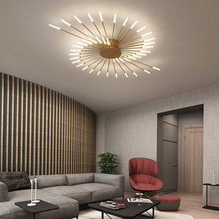 LED Feuerwerk Deckenleuchte Modern für Wohnzimmer
