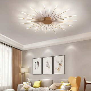 LED Feuerwerk Deckenleuchte Modern für Wohnzimmer