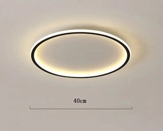 Runde LED Halo Deckenleuchte für Wohnzimmer